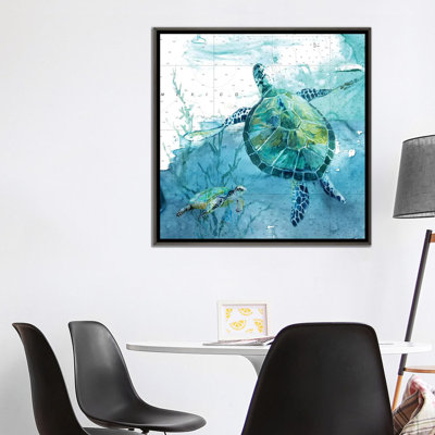 « Island Swim II » par Carol Robinson, reproduction d’art