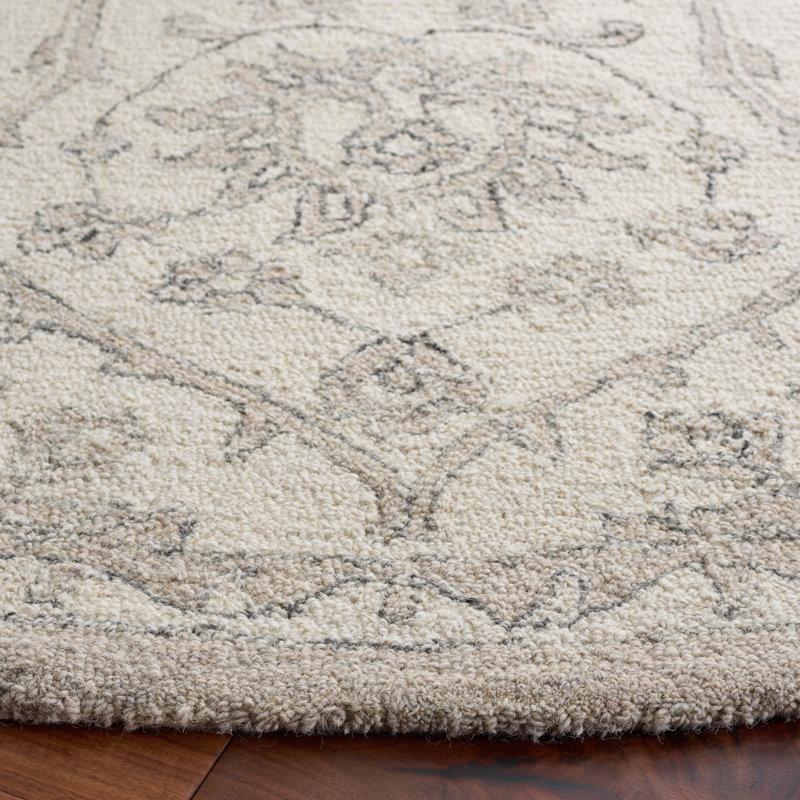 Metro 891 Hand Tufted 85% Wool; 15% Cotton Oriental Rug, Round 6'