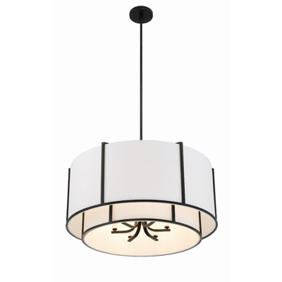 Lustre tambour 6 lumières Fleetwood