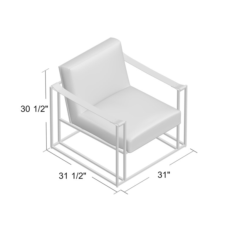Dekker Armchair, Dark Grey Chenille 5533-011