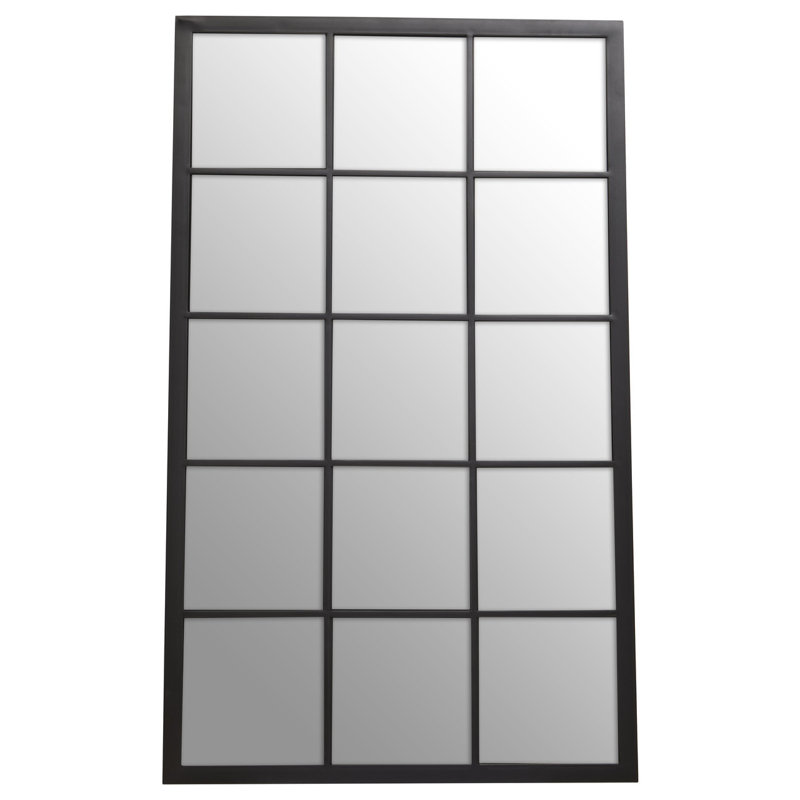 Jermeshia Metal Flat Wall Mirror