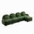 Ours en peluche vert