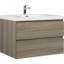 Meuble-lavabo flottant avec lavabo, solution de rangement mural pour salle de bain moderne, avec tiroirs à fermeture en douceur et comptoir de qualité supérieure-509335965