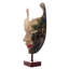 Gusti Ngurah Semarajaya Hand Painted Modern Balinese Mask and Stand
