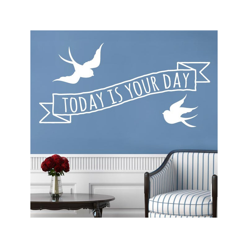 Wall Decal, Grey, Medium