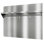 Dosseret de cuisine en acier inoxydable 24 po x 30 po avec support à épices et crochets Utensuk