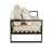 Serta Catalina Outdoor Patio Sofa with Bronze Metal Frame, Thick Cushions, and Easy-Clean Weather-Resistant Fabric