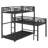 Faulks L Shape Triple Twin Bunk Bed
