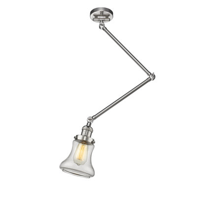 Luminaire suspendu en forme de cloche à 1 lumière Edda