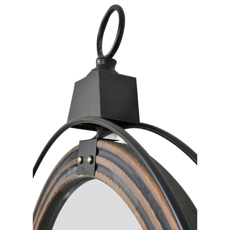 Nautical Porthole-inspired Wall Mirror