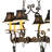 Elara Metal Handcrafted Rectangle Hanging Pot Rack