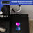Vanity Table Set LED Lighted Mirror Makeup Desk Cabinet with Wider Storage Drawer, Shelves Dresser for Bedroom
