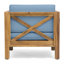 Fauteuil club de style Mid-Century, composition en bois, tissu de housse de coussin imperméable moderne fabriqué en bois, rembourrage de siège à eau-117803360-117803356