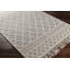 Tapis ivoire / gris anthracite en laine tissé à la main Loria-99919153