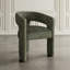 Chaise de salle à manger rembourrée Darlington Boucle-605076813
