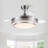 Small-CF 42"-3 Blades Modern Retractable Ceiling Fan with LED Light, Remote Control and Light Kit Included-97831773