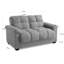 Andreau 2 Seater Chenille Sofa-674558599