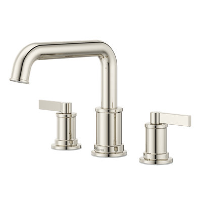 Ensemble de garniture de robinet de baignoire romaine à 2 poignées Havenridge en nickel poli