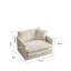 Fauteuil rembourré en chenille High High Beige