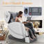Full-body Massage Chair, Zero-gravity Massage Chair, 10 Fixed Rollers, Heating, Foot Massage, Automatic Mode, Bluetooth Speaker, Touch Screen Controller-1620806653
