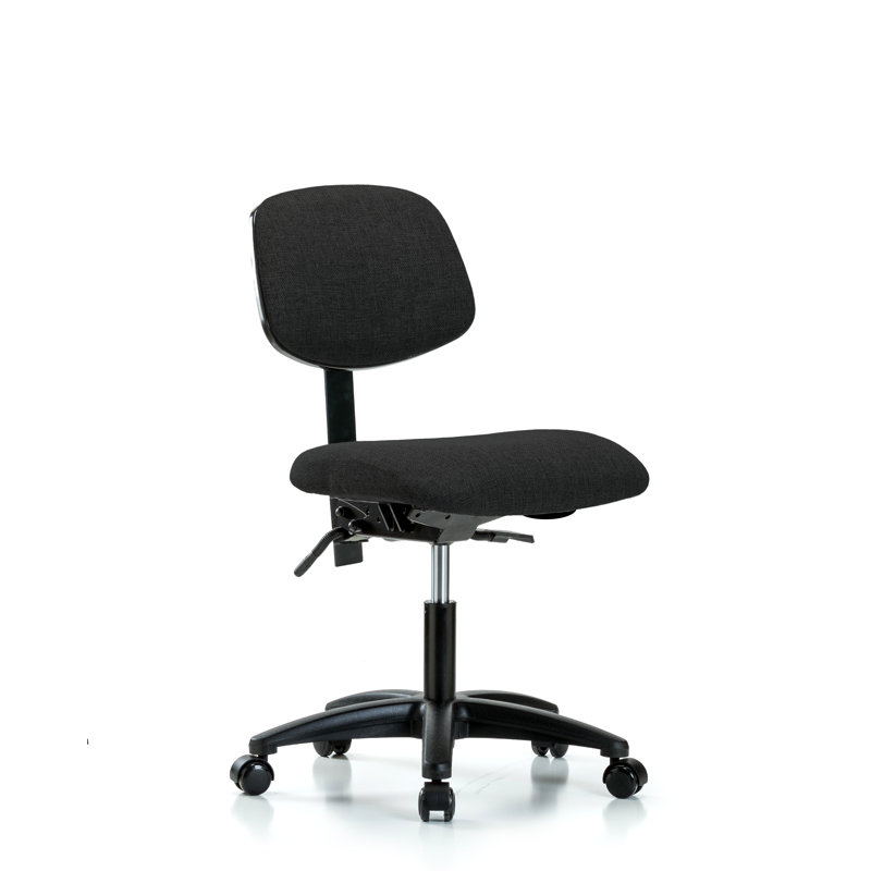 Jailyn Task Chair, Black, Casters, Yes
