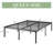 Osburn 16.5" Sturdy Metal Bed Frame-620983630