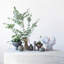Vase abstrait en Y en terre cuite-1570486909