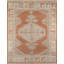Hand Knotted Wool Oriental Area Rug in Rust/Ivory-44472269