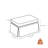 Upholstered Skirted Rectangular Storage Ottoman with Lift-Top-1163956762