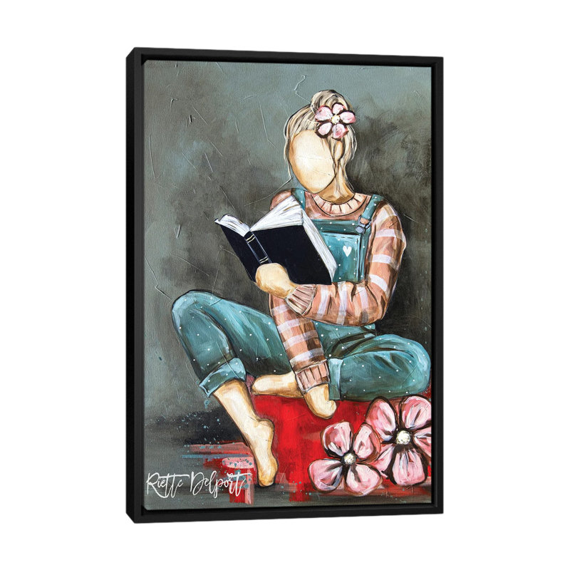 «I Have A Purpose», reproduction d'art sur toile encadrée, H 40 po x l 26 po, Noir