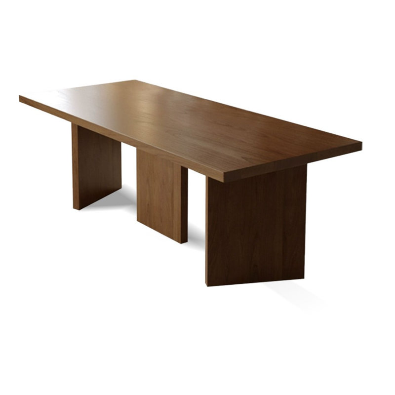 Bureau en bois massif Home Workbench, H 29,53 po x l 94,49 po x P 35,43 po