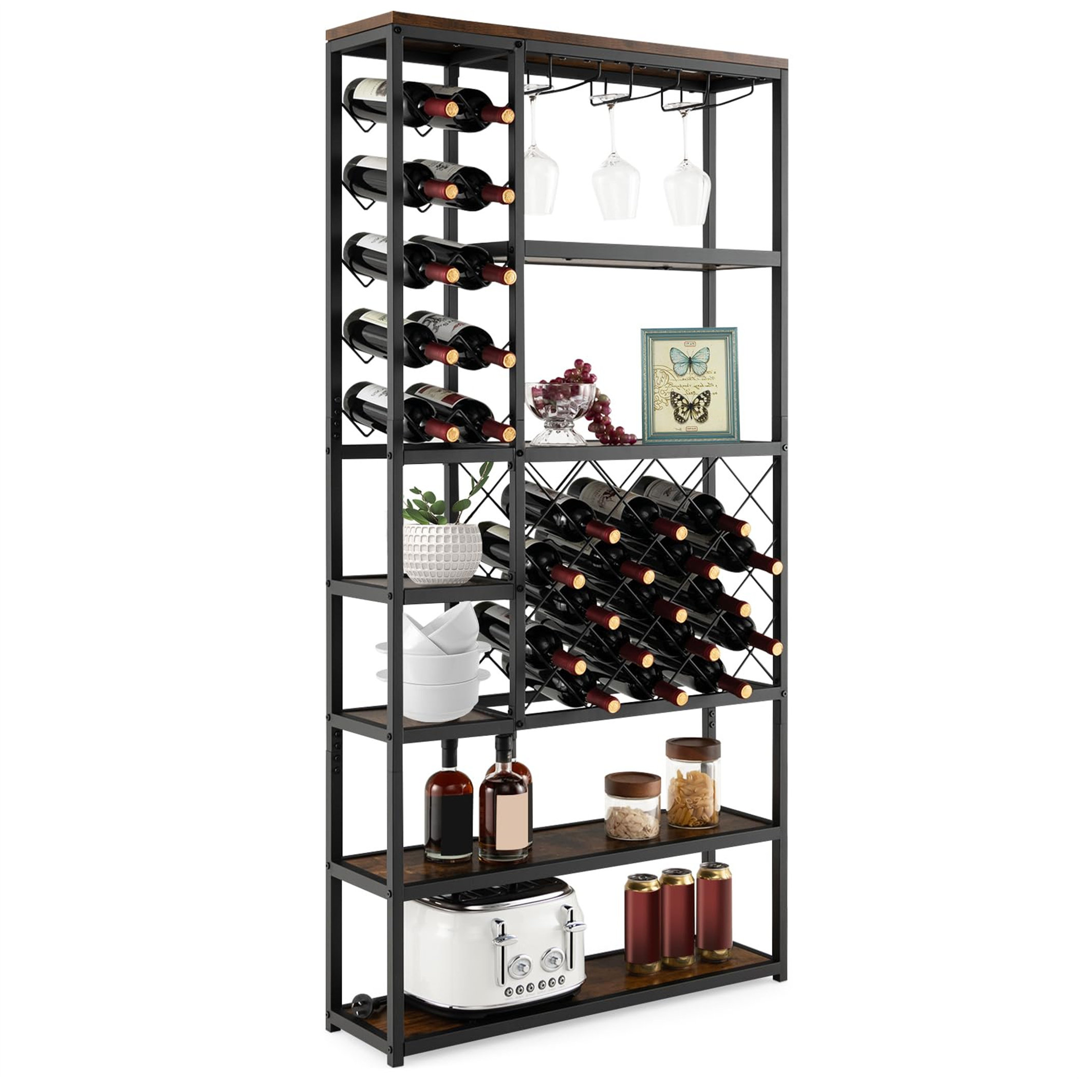 27 bottle wine online rack