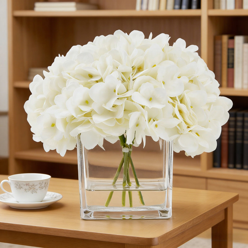 Arrangement floral artificiel, Beige