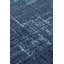 Tapis bleu marine / blanc en polyester tissé à la machine Malbork-1226677389