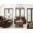 Ajhar 91" Leather Match Pillow Top Arm Power Reclining Sofa-13744914