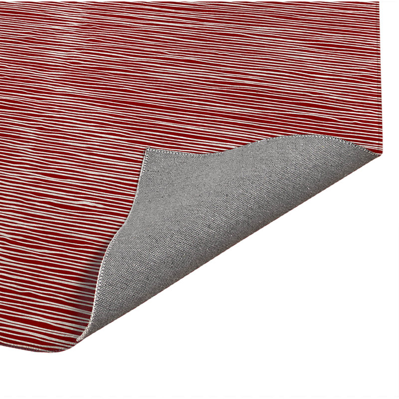 Paillasson d'intérieur Tess, L 60 po x L 84 po, Rouge canneberge