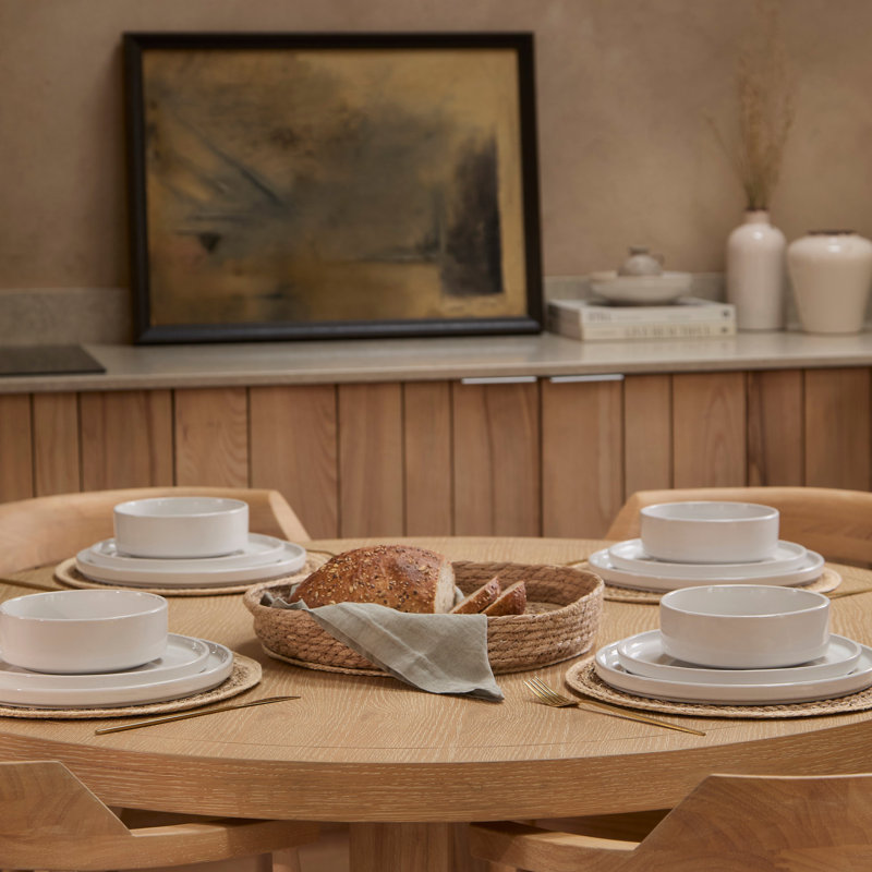 Glenoe 4 - Person Dining Set, Beige