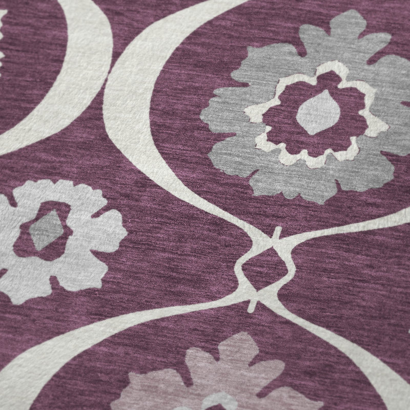 Jeté Sherpa ASB858 Addison, Aubergine