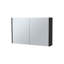 Armoire à pharmacie blanche avec miroirs inclus et 2 portes-1268854271