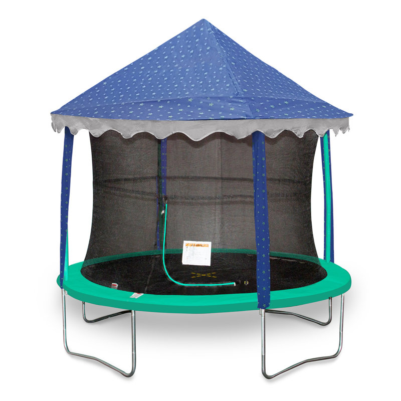 3.5m x 3.5m Fibreglass Pop-Up Trampoline