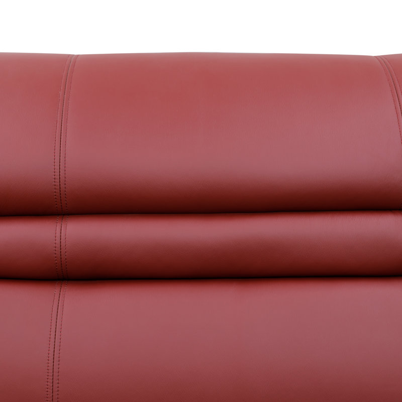3-Piece Living Room Sofa Set, Red
