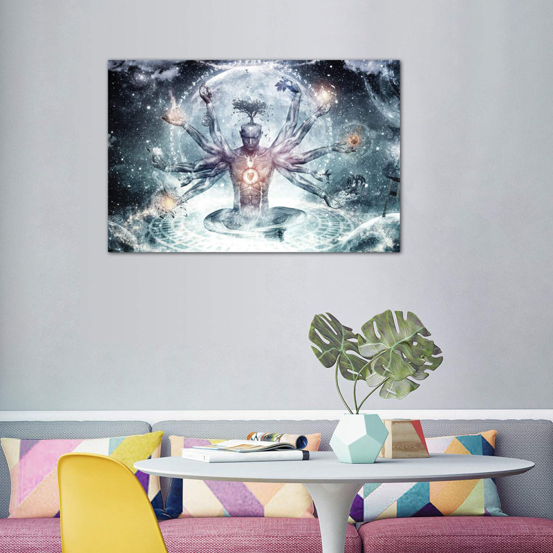 «The Neverender Dreamer» par Cameron Gray, impression, H 40 po x l 60 po x P 1,5 po, Toile tendue
