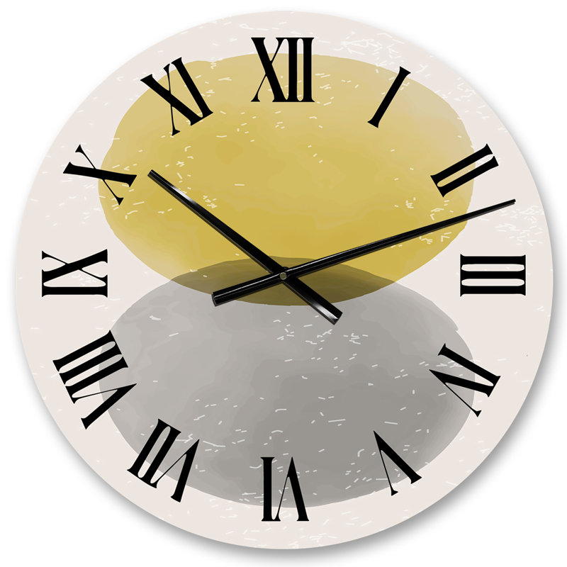 Horloge murale lune minimaliste II, Moyen
