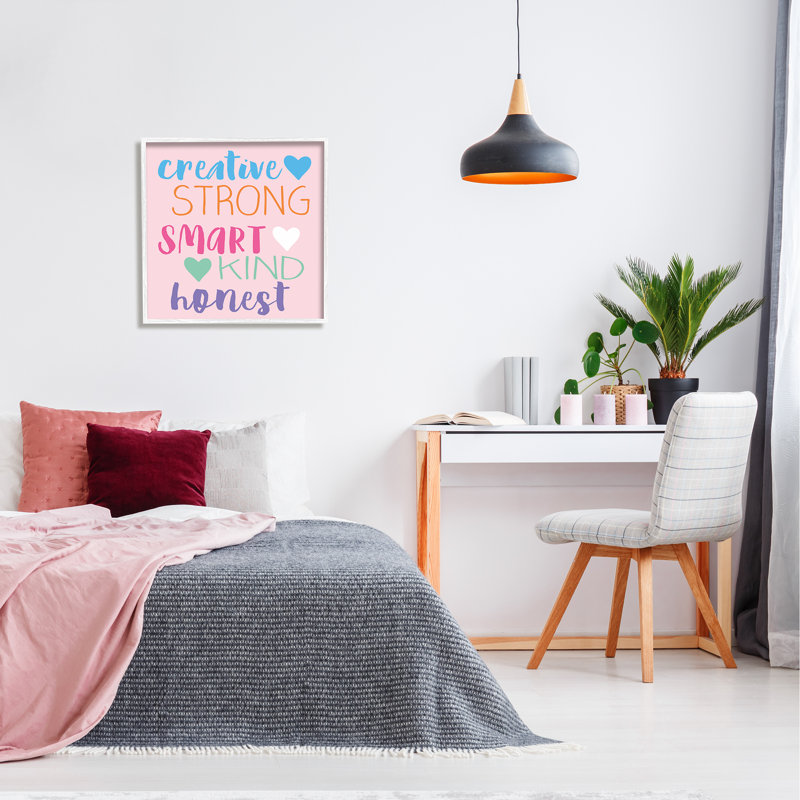 Creative Creative Smart Confidence On Wood par Lula Bijoux & Co., impression, H 24 po x l 24 po
