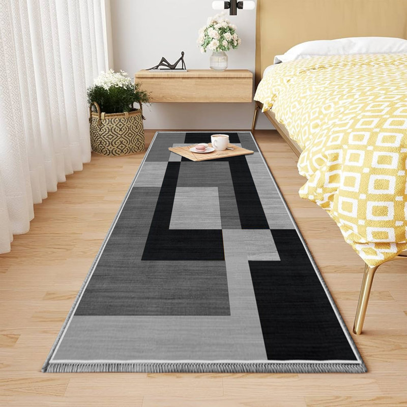 Oriental Machine Tufted Area Rug, Runner 60 x 110 cm