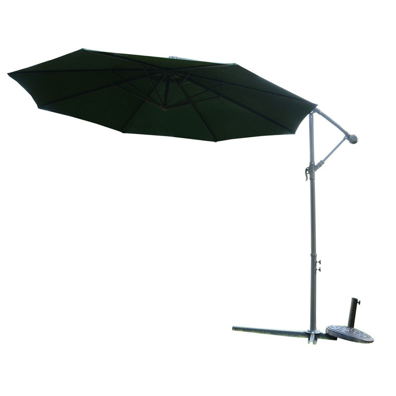 Amazonia 295cm Cantilever Parasol, Green