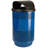 Stadium Series Perforated Metal Steel Open Outdoor Trash/Recycling Bins - 55 Gallons-1828823