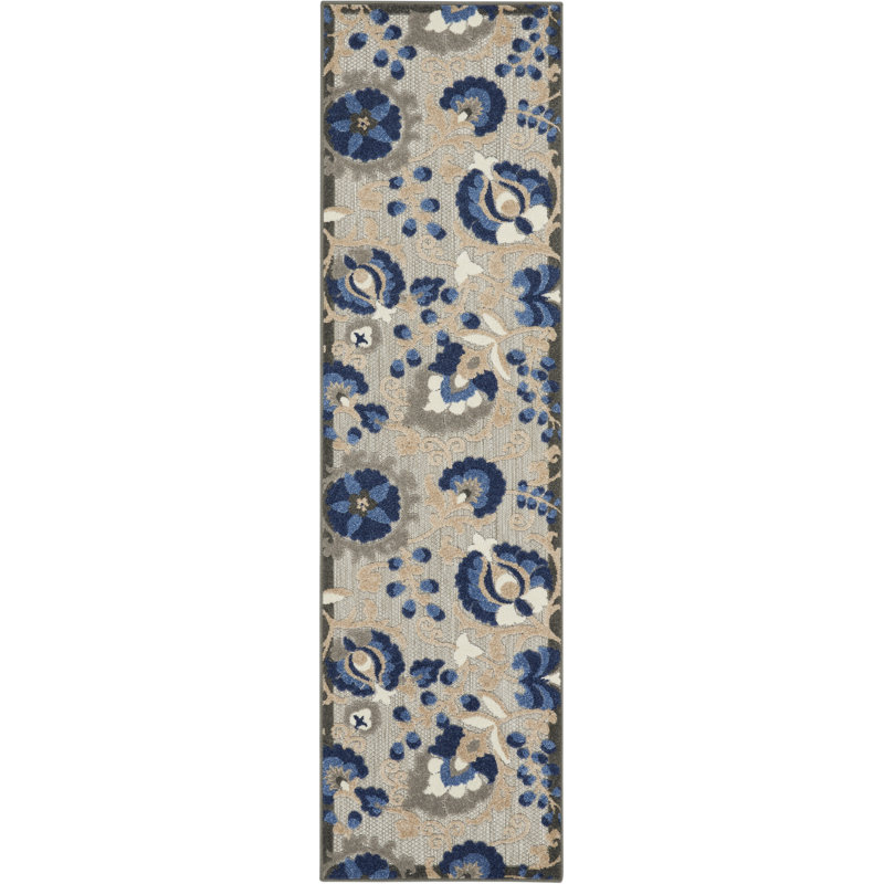 Aaryon Floral Indoor Rug, Runner 2' x 6'
