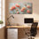 Tulipe, art floral, impression sur toile tendue sur toile, ensemble de 1