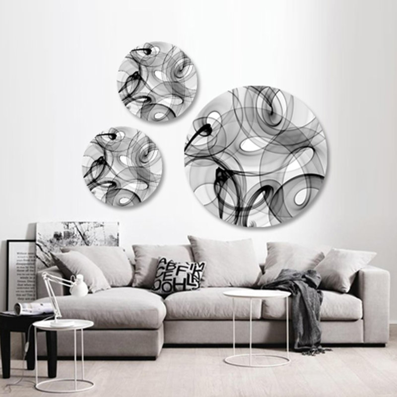 Nebula Print, Aluminum, 46" H x 46" W